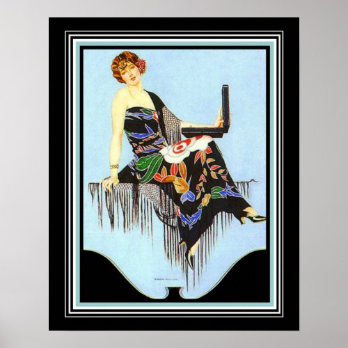 Coles Phillips Art Deco Fashion Print 16x20