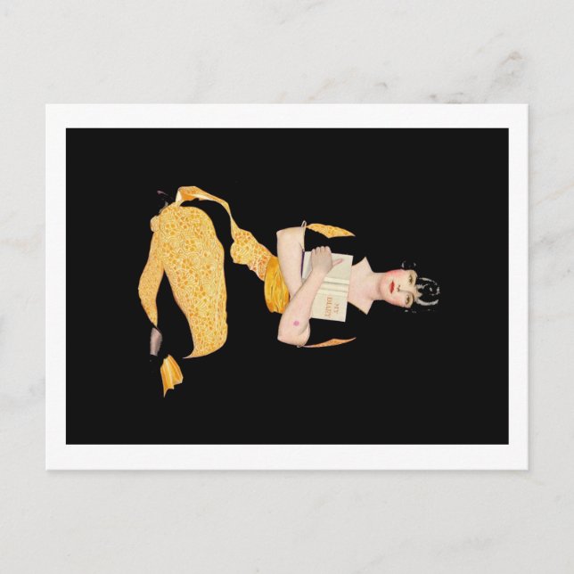 Coles Phillips Fadeaway Girl - Diary Postcard (Front)