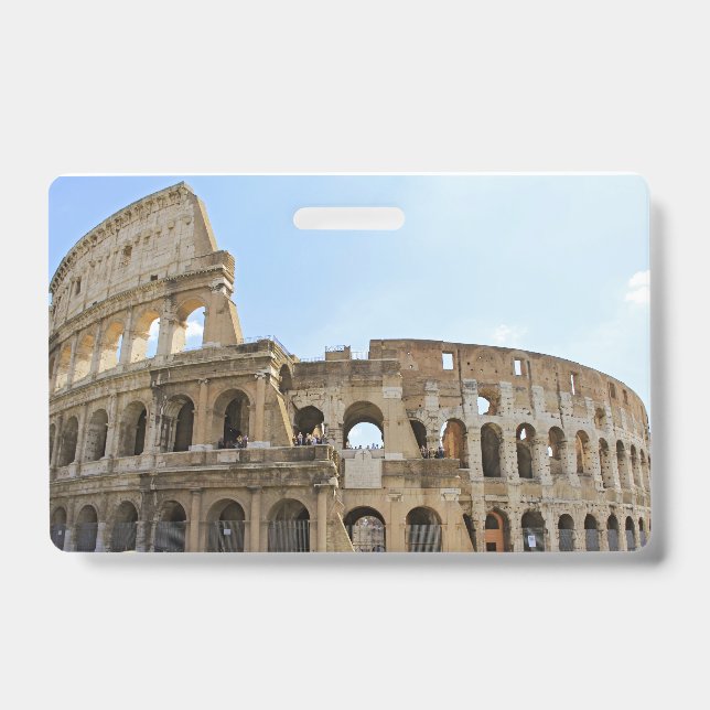 Colesseum Postcard Badge (Front)