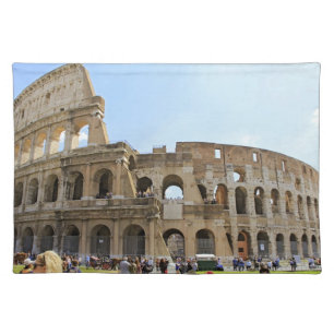 Colesseum Postcard Cloth Placemat