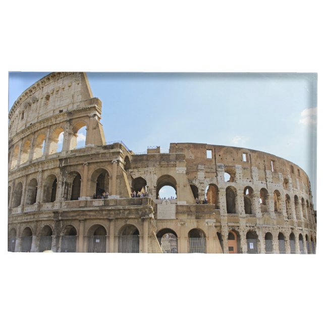 Colesseum Postcard Place Card Holder (Front)