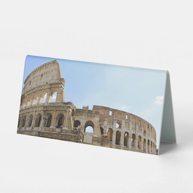 Colesseum Postcard Table Tent (Front)