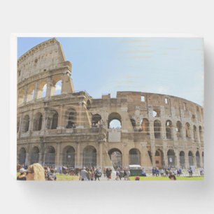 Colesseum Wooden Box Sign