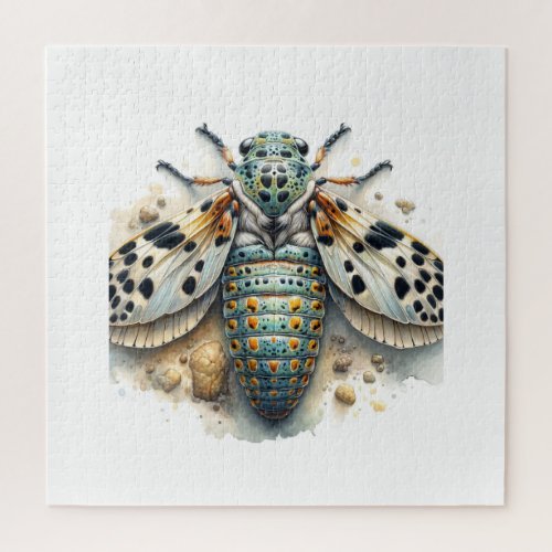 Coletinia in Colorful Detail IREF579 _ Watercolor Jigsaw Puzzle