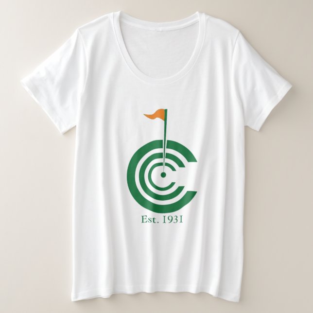 Colfax Country Club Women's Plus Size T-shirt (Design Front)