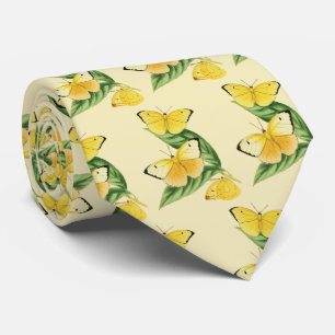 Colias Statira Butterfly Neck Tie