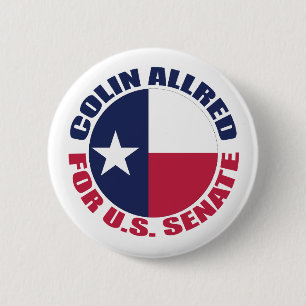 Colin Allred for U.S. Senate 2024 Election Button