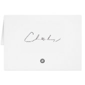 Colin Barclay Pony Card (Back Horizontal)