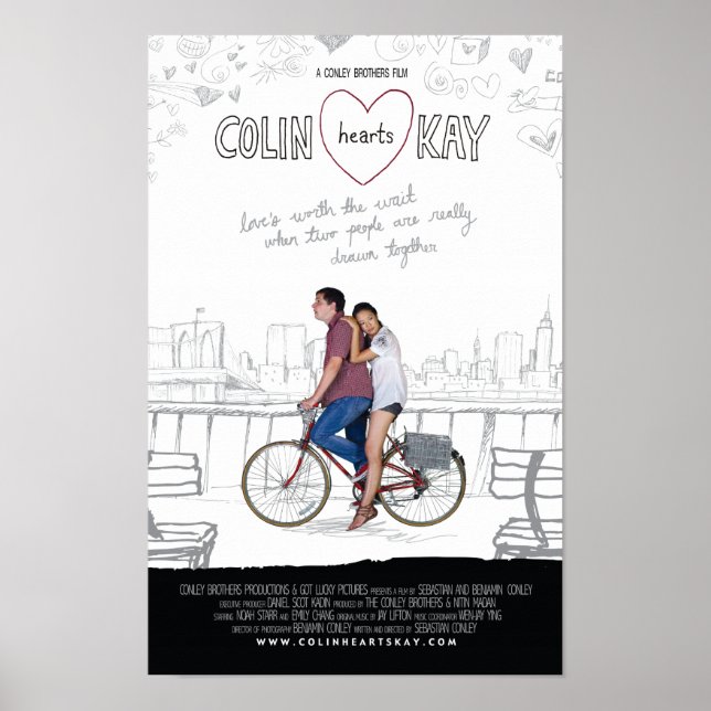 Colin Hearts Kay - poster 11 x 17 (Front)