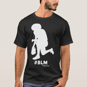 Colin Kaepernick Kneeling BLM T-Shirt