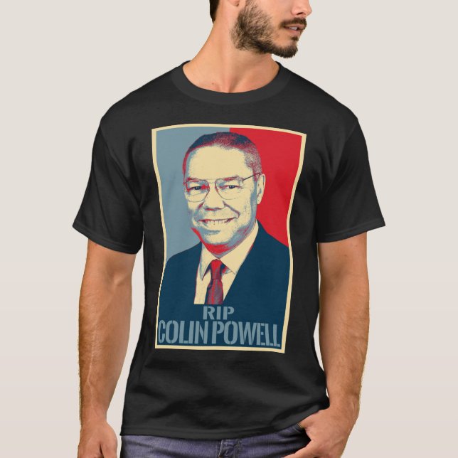 Colin Powell Died Rip  Essential T-Shirt (Front)