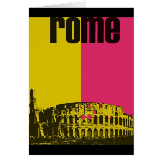 Coliseum in Rome Cards (Front)