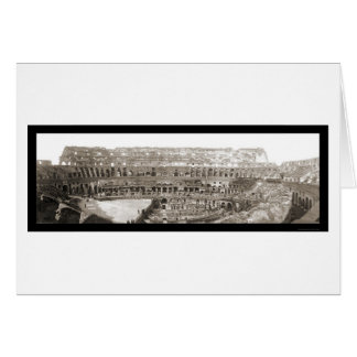 Coliseum Interior Rome Photo 1909 Cards