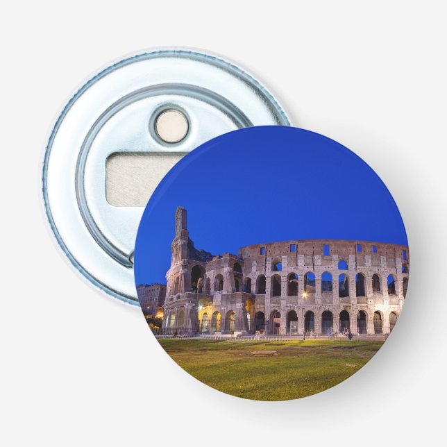 Coliseum, Roma, Italy Bottle Opener (Front)