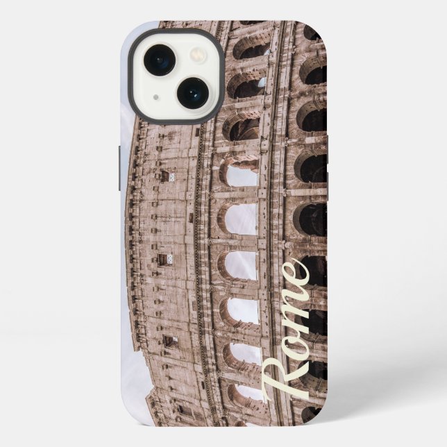 Coliseum Rome Iphone Case (Back)