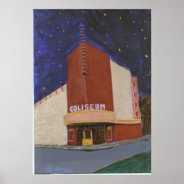 Coliseum Theater New Orleans Poster (Front)