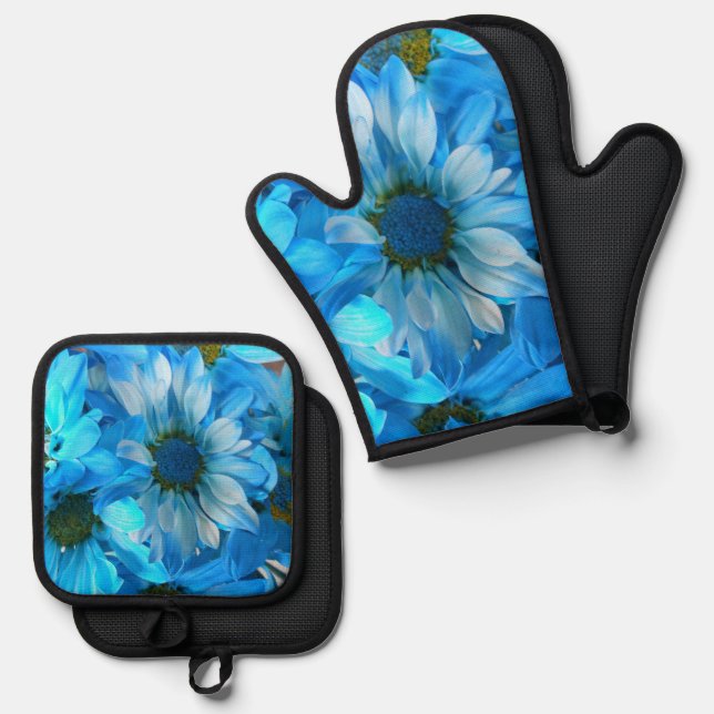 Collaert Oven Mitt & Pot Holder Set (Front/Back)