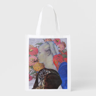 Collage 2023 Blue Faerie Grocery Bag