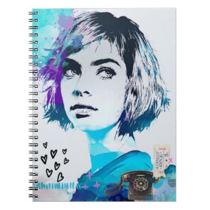 Collage Admit One   Notebook Journal
