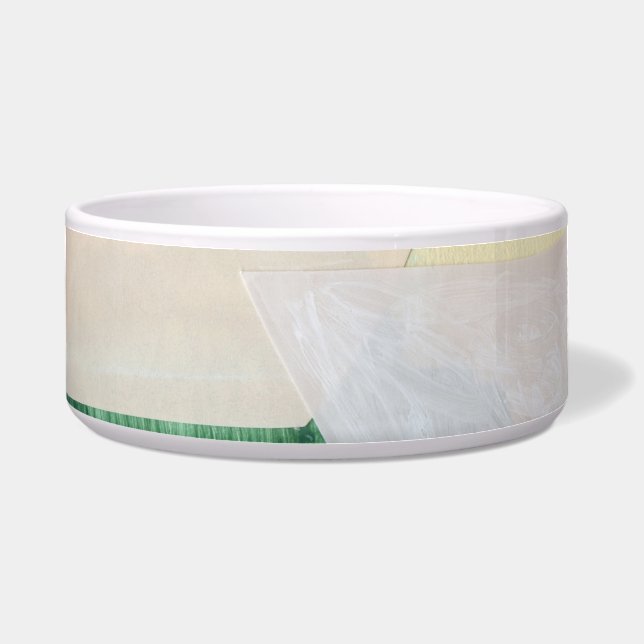 Collage art, modern colorful abstract. bowl (Front)