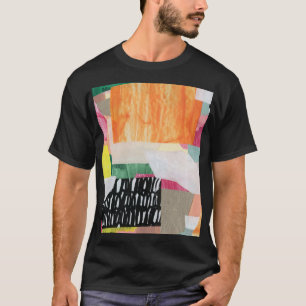 Collage art, modern colorful abstract. T-Shirt