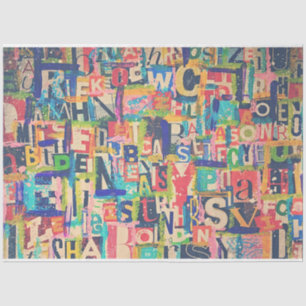 Collage Art Tissue or Decoupage Paper