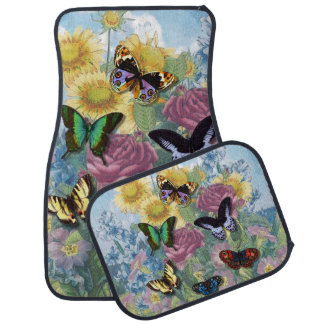 Collage "Beautiful Butterflies" Car Mats