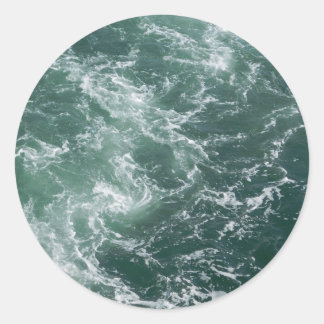 Collage Element, Scrapbooking Classic Round Sticker