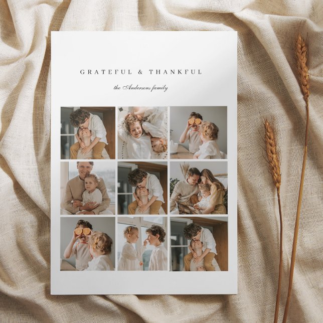 Collage Family Photo | Grateful & Thankful Family  (Creator Uploaded)