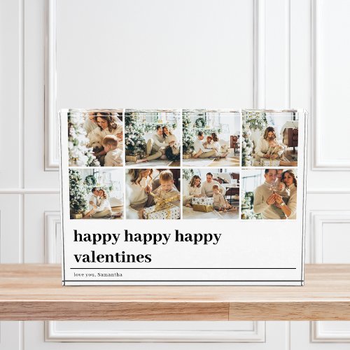 Collage Family Photo  Happy Valentines