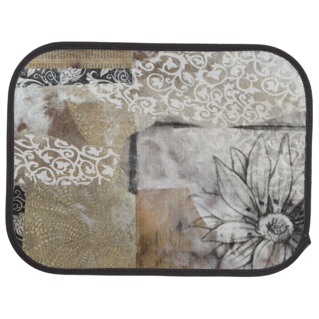 Collage Fleur II Car Mat (Rear)