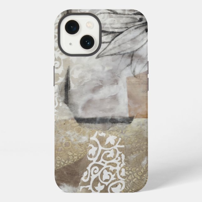Collage Fleur II Iphone Case (Back)
