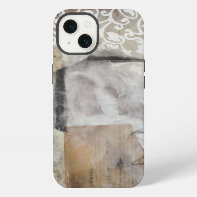 Collage Fleur II Iphone Case (Back)