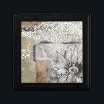 Collage Fleur II Jewelry Box<br><div class="desc">Floral</div>
