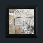 Collage Fleur II Jewelry Box<br><div class="desc">Floral</div>
