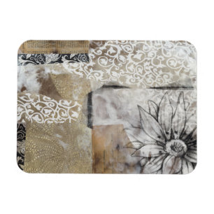 Collage Fleur II Magnet