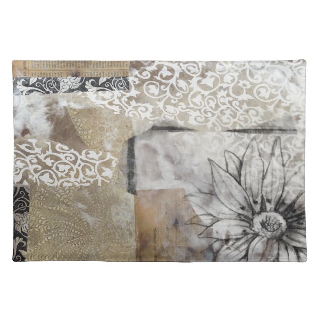 Collage Fleur II Placemat (Front)