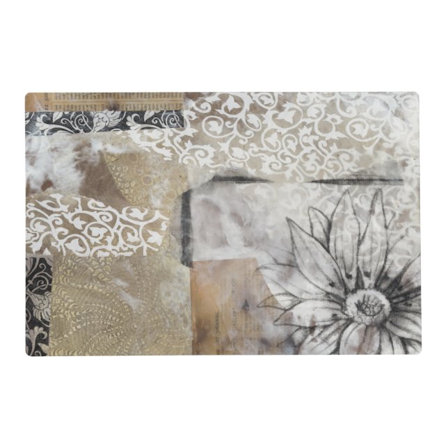 Collage Fleur II Placemat (Front)