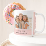 Collage Friend Photos | Happy Birthday Gift Coffee Mug<br><div class="desc">Collage Friend Photos | Happy Birthday Gift.Make your friend's birthday extra special with this custom-made gift featuring a collage of your favorite moments together! This personalized pink-themed birthday gift is available exclusively on Zazzle,  and it's the perfect way to show your friend how much they mean to you.</div>