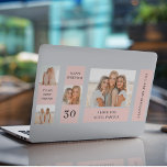 Collage Friend Photos | Happy Birthday Gift HP Laptop Skin<br><div class="desc">Collage Friend Photos | Happy Birthday Gift.Make your friend's birthday extra special with this custom-made gift featuring a collage of your favorite moments together! This personalized pink-themed birthday gift is available exclusively on Zazzle,  and it's the perfect way to show your friend how much they mean to you.</div>