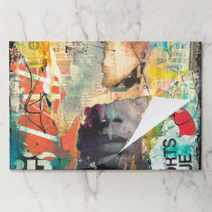 Collage Head Paper Pad