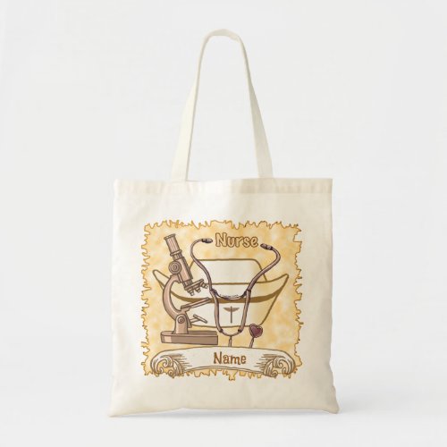 Collage Nurse Tote Bag