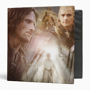 Collage of Characters Binder