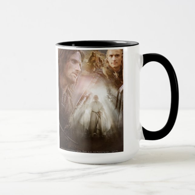 Collage of Characters Mug (Right)