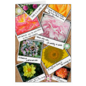 Collage of Flowers (Front)
