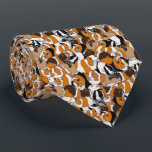 Collage of Guinea Pigs Illustrations Patterned Neck Tie<br><div class="desc">Show off your love for guinea pigs with this patterned fashion accessory. This necktie has a collage of realistic style guinea pig illustrations. The reverse side has a coordinating striped pattern.</div>