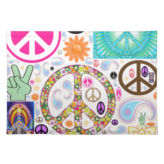 Collage of Peace Placemat (Front)