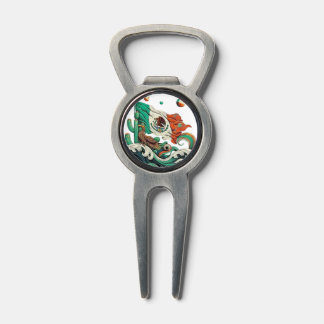 collage of the Mexican flag Divot Tool