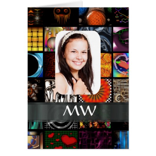 Collage pattern photo template (Front)