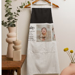 Collage Photo & Best Grandma Ever Best Beauty Gift Apron<br><div class="desc">"Collage Photo & Best Grandma Ever" is a beautiful and thoughtful gift that any grandma would love to receive. This unique gift combines a personalized photo collage with the heartwarming message "Best Grandma Ever" to create a meaningful and personalized keepsake. The photo collage can be customized with your choice of...</div>
